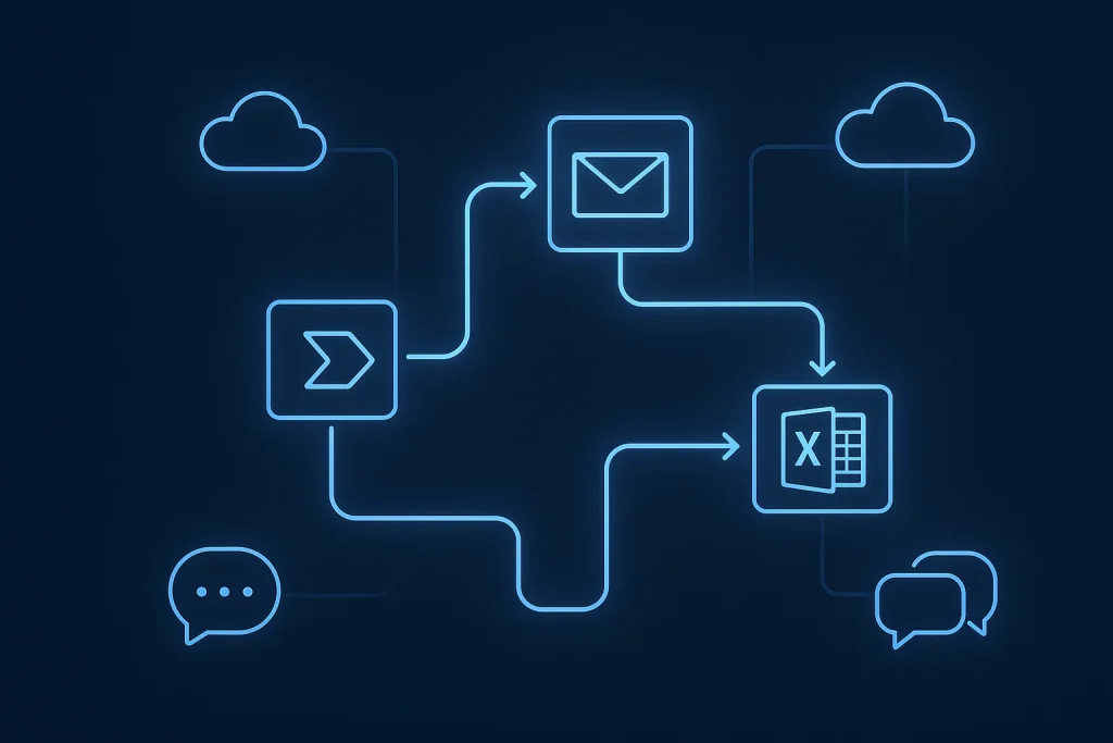 Microsoft Power Automate RPA automation workflow