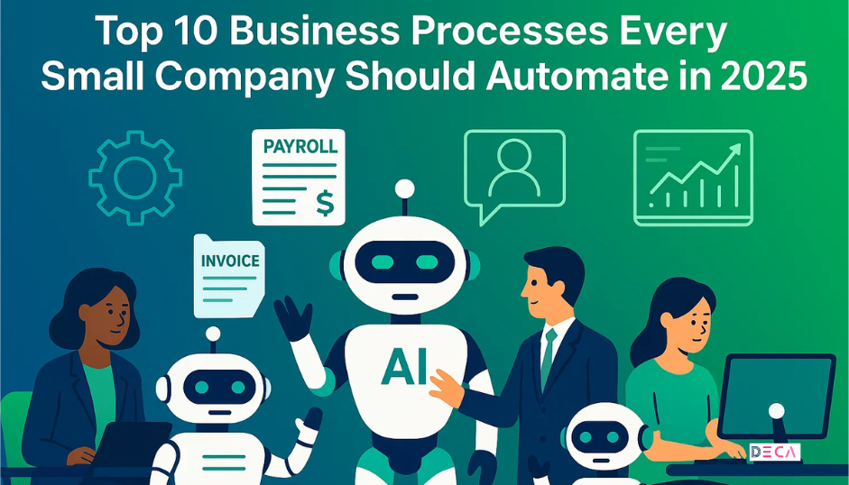 Business Process Automation for Small Businesses 2025: Top 10 Processes to Automate
